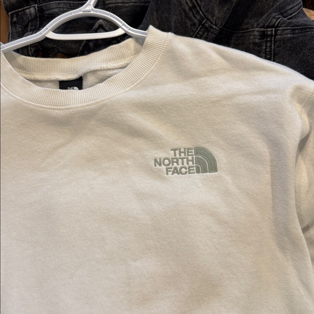 The North Face White Crewneck